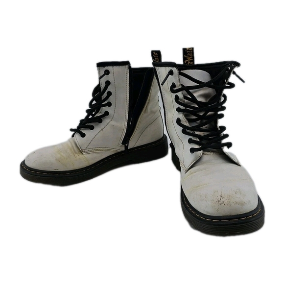 Doc Martin Boots Whites US Men\'s 5 EU 37